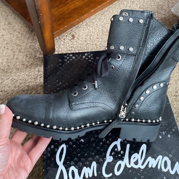 Sam Edelman embellished shoe boots! Brand New! - Picture 2 of 4